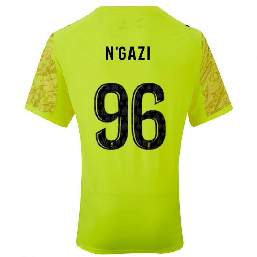 Danxen Donna Chloé N'gazi #96 Maglia Gara Portiere Verde Fluorescente Nero 2025/26 Maglietta