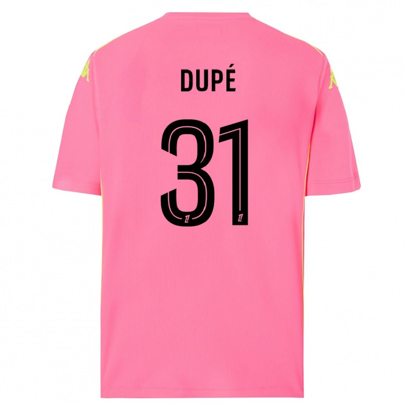 Danxen Donna Maxime Dupé #31 Maglia Gara Portiere Rosa Shocking Nero 2025/26 Maglietta