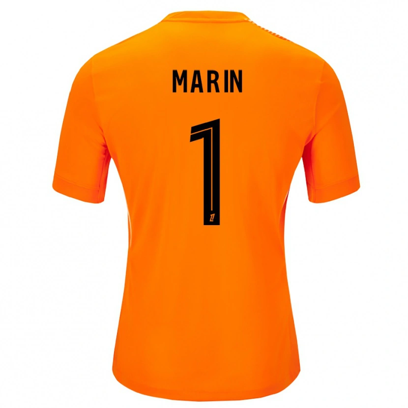 Danxen Donna Renato Marin #1 Maglia Gara Portiere Arancione Nero 2025/26 Maglietta
