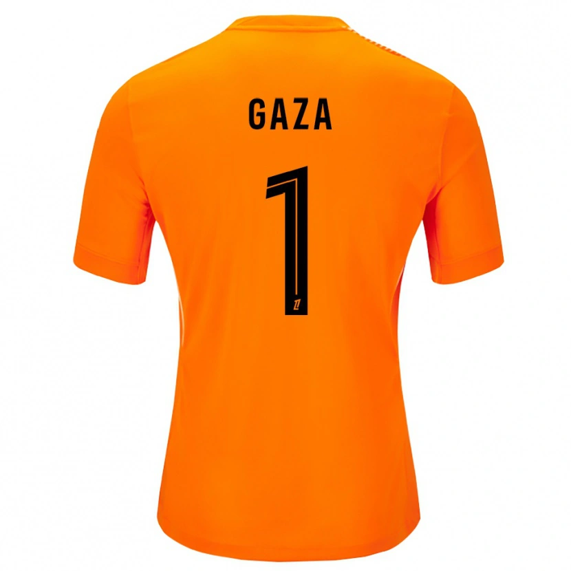 Danxen Donna Johnny Gaza #1 Maglia Gara Portiere Arancione Nero 2025/26 Maglietta