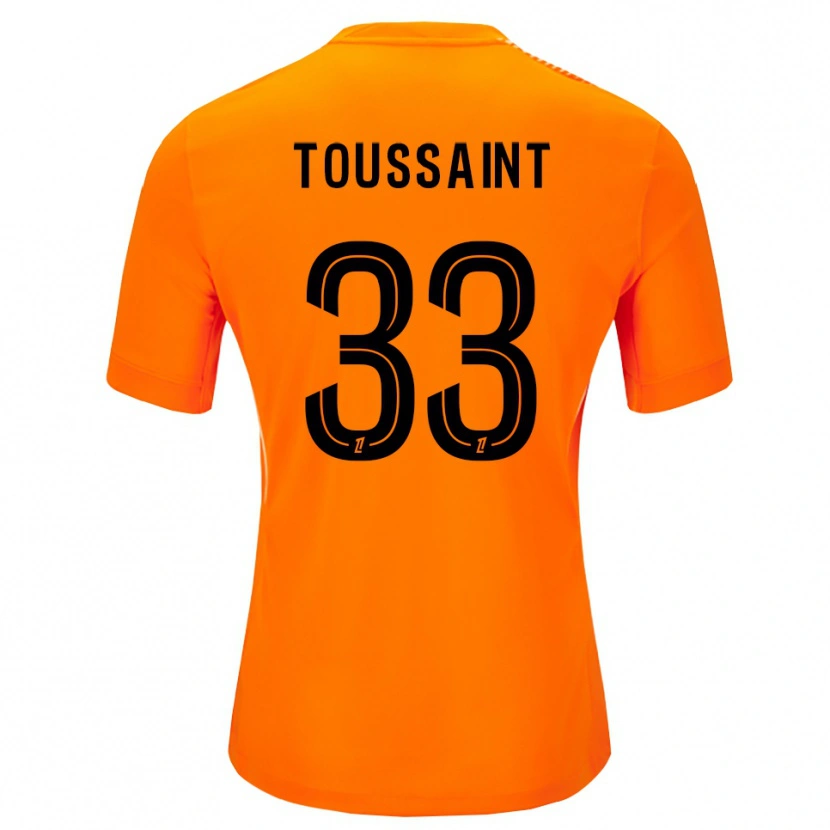 Danxen Donna Océane Toussaint #33 Maglia Gara Portiere Arancione Nero 2025/26 Maglietta
