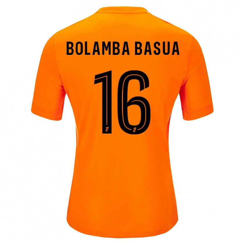 Danxen Donna Kévin Bolamba Basua #16 Maglia Gara Portiere Arancione Nero 2025/26 Maglietta