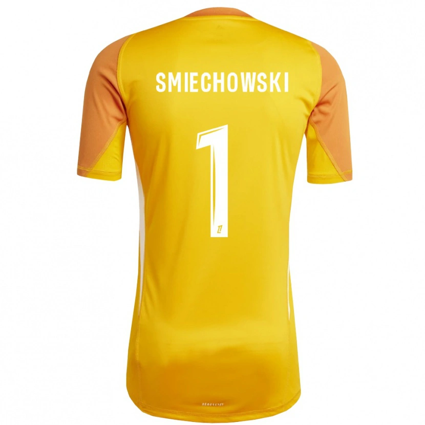 Danxen Donna Artur Smiechowski #1 Maglia Gara Portiere Arancione Bianco 2025/26 Maglietta