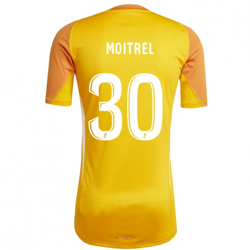 Danxen Donna Pauline Moitrel #30 Maglia Gara Portiere Arancione Bianco 2025/26 Maglietta