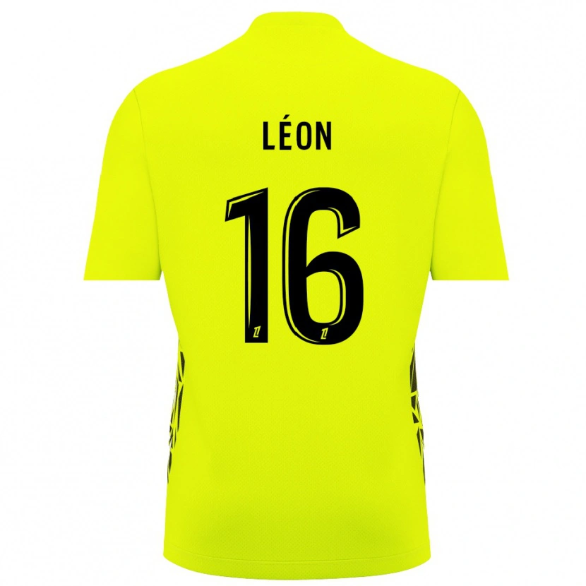 Danxen Donna Donovan Léon #16 Maglia Gara Portiere Verde Fluorescente 2025/26 Maglietta