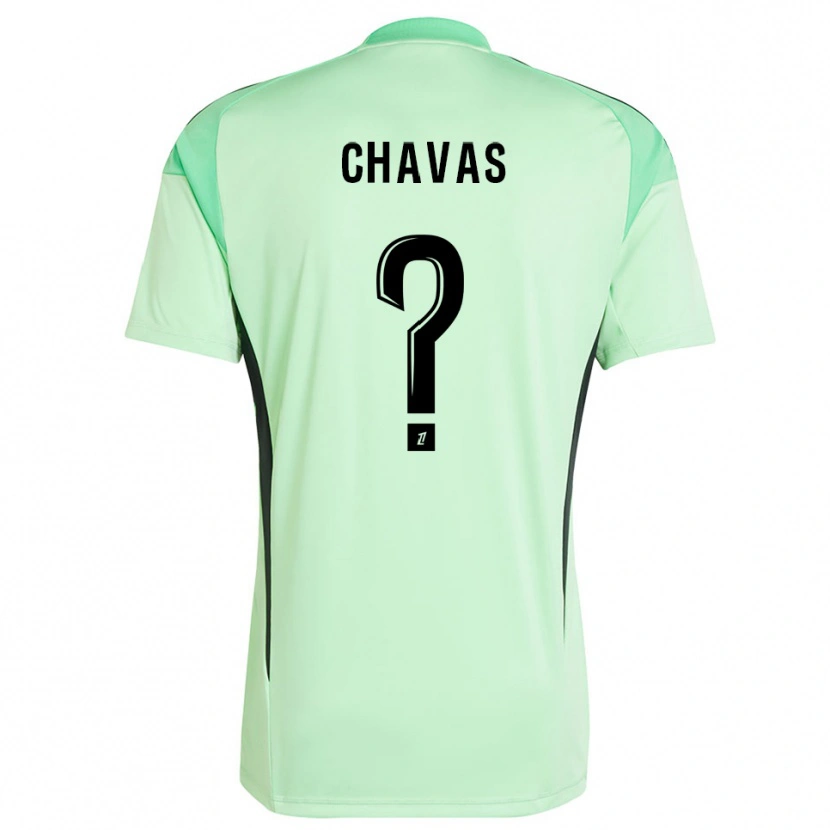 Danxen Donna Mylène Chavas #0 Maglia Gara Portiere Verde Chiaro Nero 2025/26 Maglietta