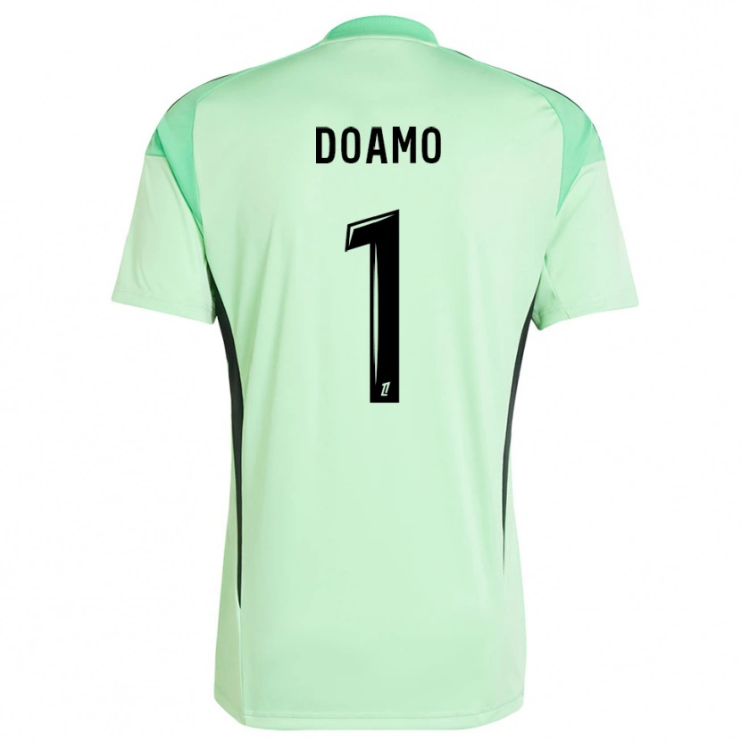 Danxen Donna Isaac Doamo #1 Maglia Gara Portiere Verde Chiaro Nero 2025/26 Maglietta