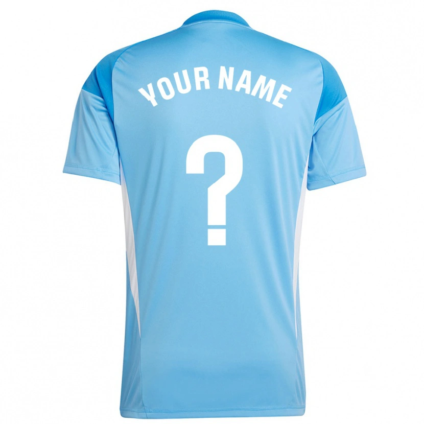Danxen Donna Granada CF Maglia Gara Portiere Azzurro Cielo Bianco 2025/26 Maglietta
