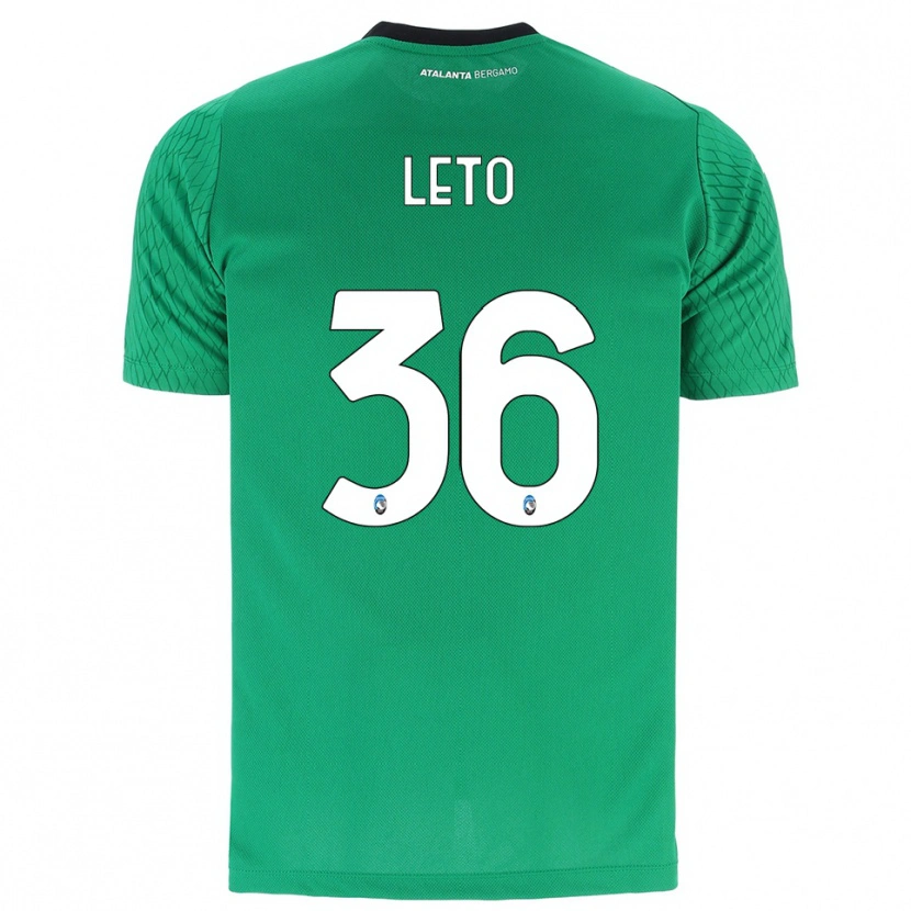 Danxen Donna Manuel Leto #36 Maglia Gara Portiere Verde Smeraldo 2025/26 Maglietta