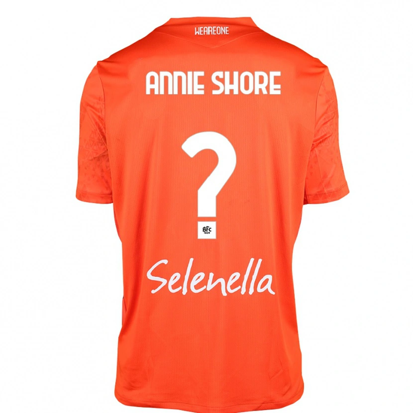 Danxen Donna Margot Annie Shore #0 Maglia Gara Portiere Arancione Nero Bianco 2025/26 Maglietta