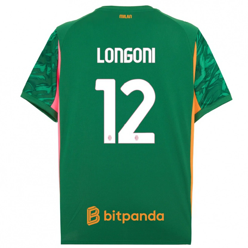 Danxen Donna Alessandro Longoni #12 Maglia Gara Portiere Verde Arancione Rosa 2025/26 Maglietta