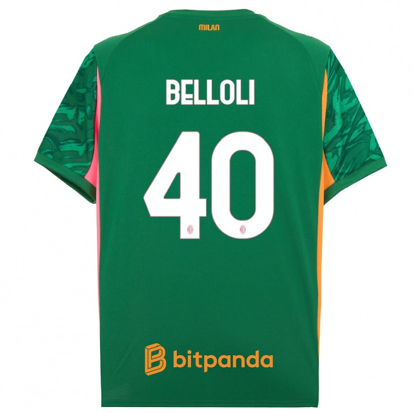 Danxen Donna Sofia Belloli #40 Maglia Gara Portiere Verde Arancione Rosa 2025/26 Maglietta