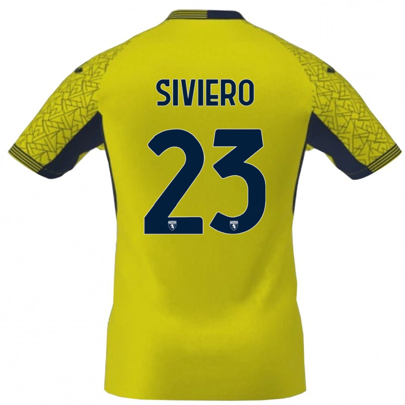 Danxen Donna Lapo Siviero #23 Maglia Gara Portiere Giallo Nero 2025/26 Maglietta