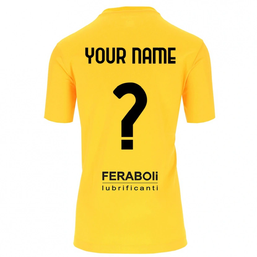 Danxen Donna US Cremonese Maglia Gara Portiere Giallo Nero 2025/26 Maglietta