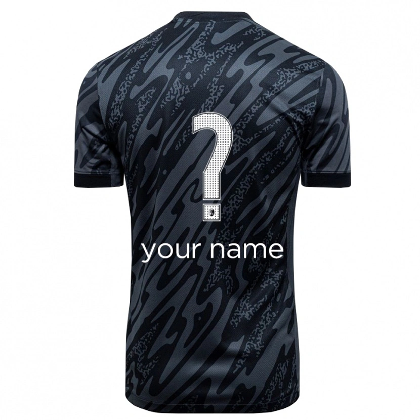 Danxen Donna SC Freiburg Maglia Gara Portiere Nero Bianco 2025/26 Maglietta