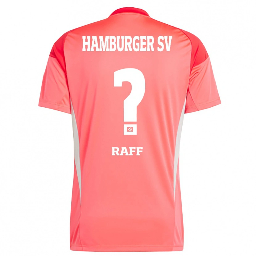 Danxen Donna Dennis Raff #0 Maglia Gara Portiere Arancione Rosso 2025/26 Maglietta