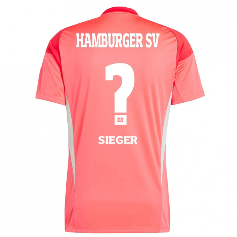 Danxen Donna Laura Sieger #0 Maglia Gara Portiere Arancione Rosso 2025/26 Maglietta