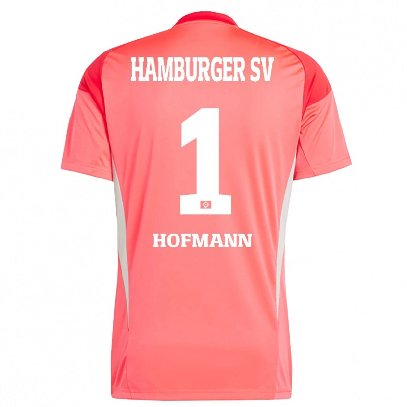 Danxen Donna Tobias Hofmann #1 Maglia Gara Portiere Arancione Rosso 2025/26 Maglietta