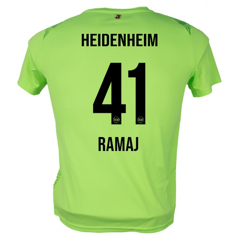 Danxen Donna Diant Ramaj #41 Maglia Gara Portiere Verde Pallido 2025/26 Maglietta