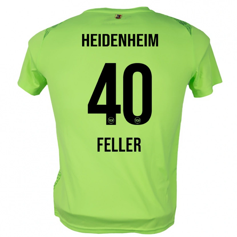 Danxen Donna Frank Feller #40 Maglia Gara Portiere Verde Pallido 2025/26 Maglietta