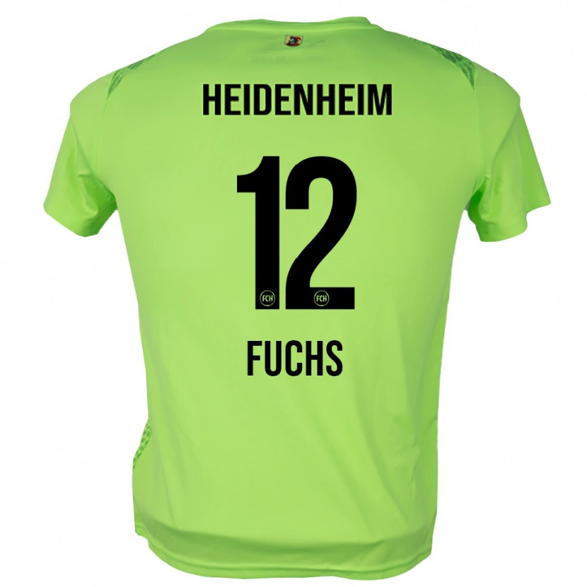 Danxen Donna Celine Fuchs #12 Maglia Gara Portiere Verde Pallido 2025/26 Maglietta