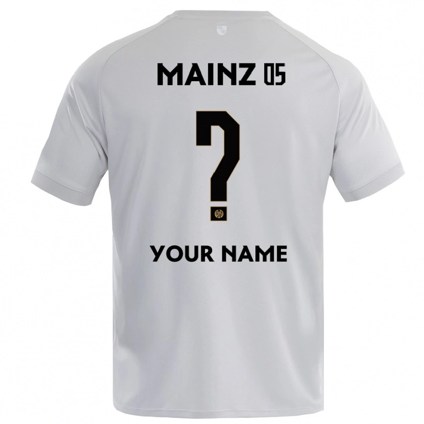 Danxen Donna 1. FSV Mainz 05 Maglia Gara Portiere Grigio Chiaro Blu 2025/26 Maglietta