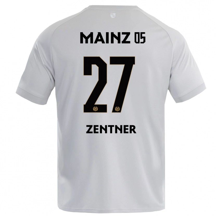 Danxen Donna Robin Zentner #27 Maglia Gara Portiere Grigio Chiaro Blu 2025/26 Maglietta