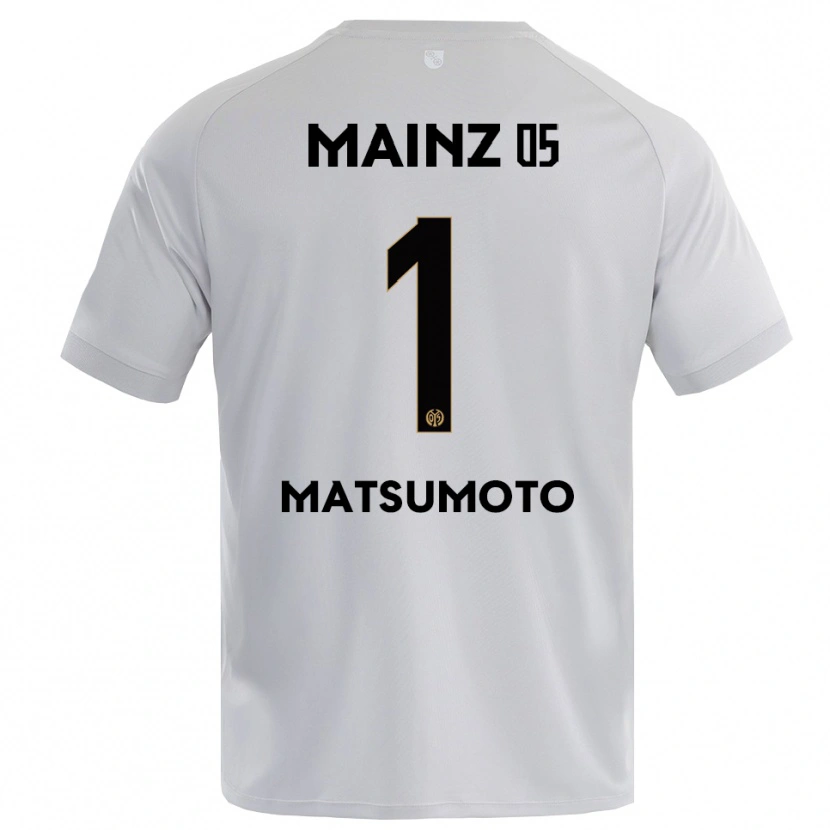 Danxen Donna Mamiko Matsumoto #1 Maglia Gara Portiere Grigio Chiaro Blu 2025/26 Maglietta