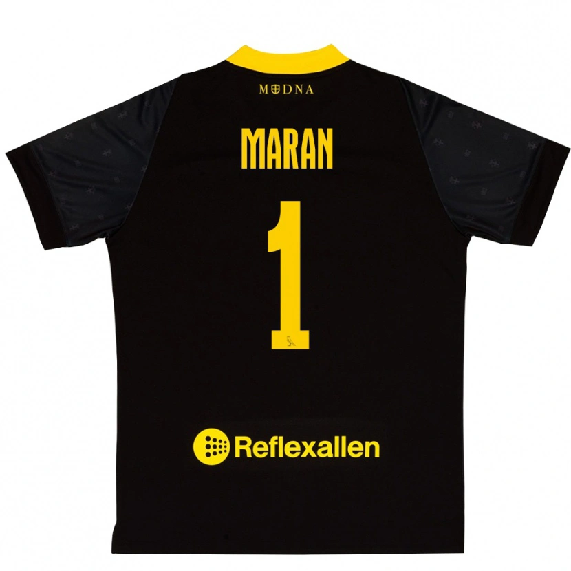 Danxen Donna Andrea Maran #1 Maglia Gara Portiere Giallo Nero 2025/26 Maglietta