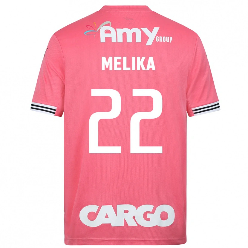 Danxen Donna Ofek Melika #22 Maglia Gara Portiere Bianco Rosa 2025/26 Maglietta