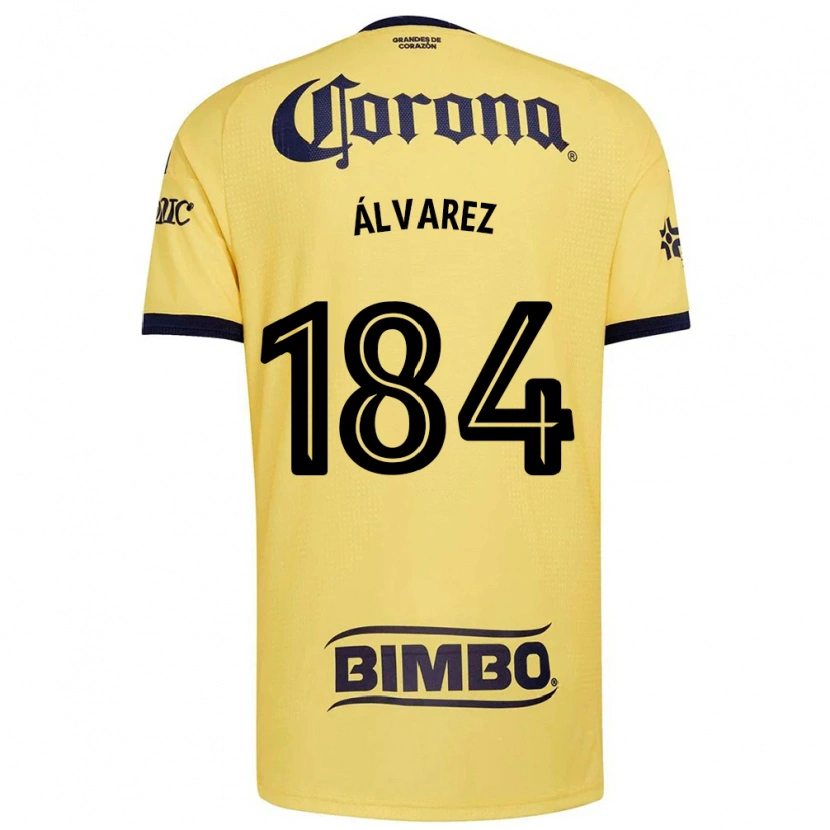 Danxen Bambino Maglia Antonio Álvarez #184 Giallo Rosso Nero Kit Gara Home 2026/27 Maglietta