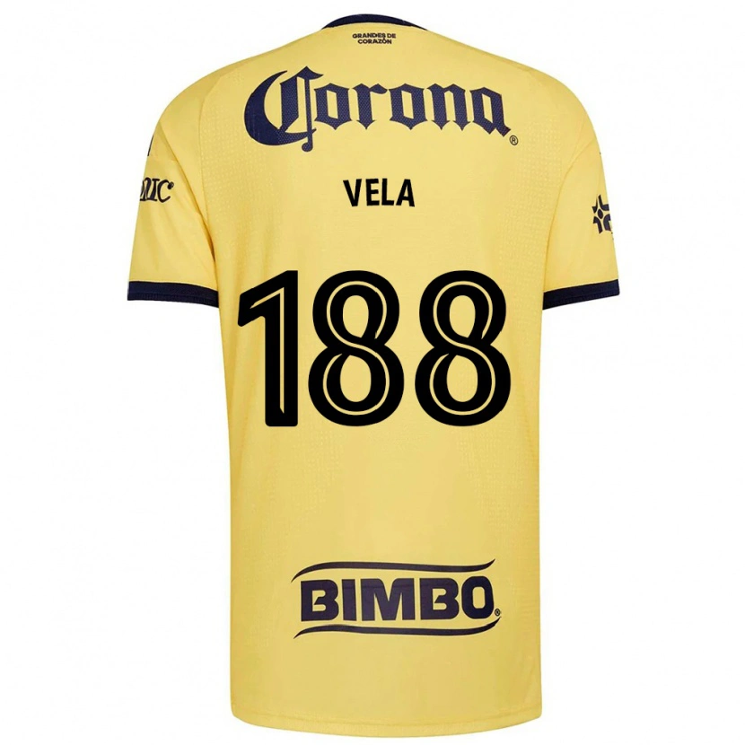 Danxen Bambino Maglia Christo Vela #188 Giallo Rosso Nero Kit Gara Home 2026/27 Maglietta