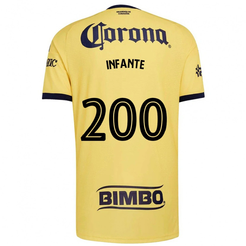 Danxen Bambino Maglia Armando Infante #200 Giallo Rosso Nero Kit Gara Home 2026/27 Maglietta