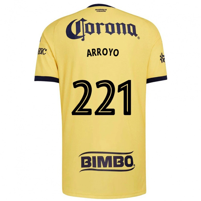 Danxen Bambino Maglia Reyli Arroyo #221 Giallo Rosso Nero Kit Gara Home 2026/27 Maglietta