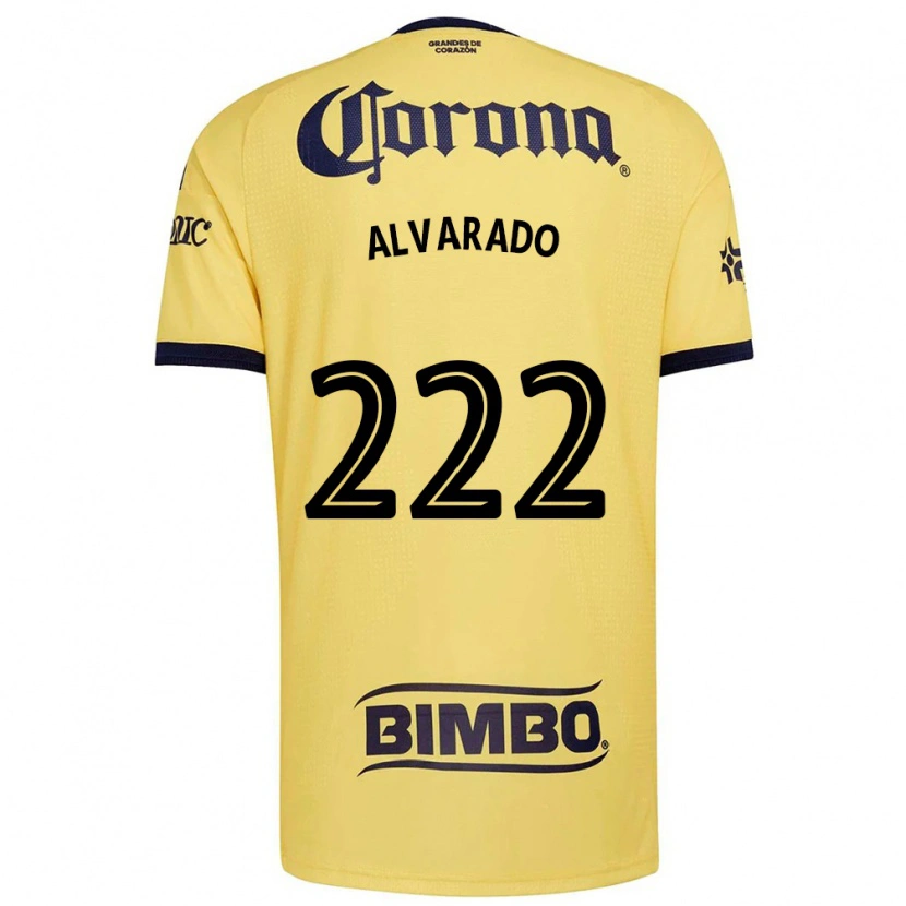 Danxen Bambino Maglia Daniel Alvarado #222 Giallo Rosso Nero Kit Gara Home 2026/27 Maglietta