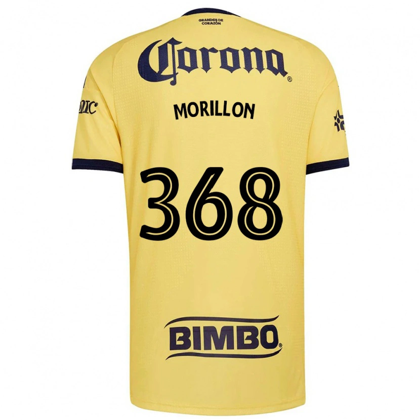 Danxen Bambino Maglia José Morillon #368 Giallo Rosso Nero Kit Gara Home 2026/27 Maglietta