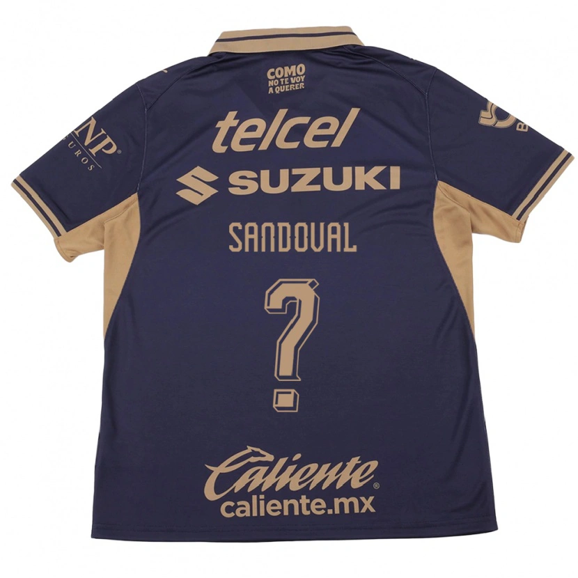 Danxen Bambino Maglia Kevin Sandoval #0 Viola Marrone Kit Gara Home 2026/27 Maglietta