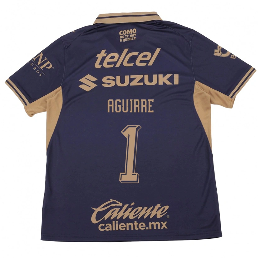 Danxen Bambino Maglia Miriam Aguirre #1 Viola Marrone Kit Gara Home 2026/27 Maglietta