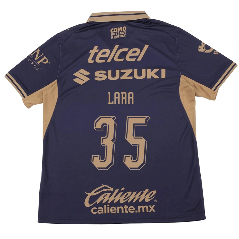 Danxen Bambino Maglia Pablo Lara #35 Viola Marrone Kit Gara Home 2026/27 Maglietta
