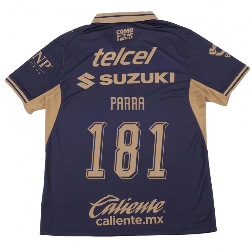 Danxen Bambino Maglia Rodrigo Parra #181 Viola Marrone Kit Gara Home 2026/27 Maglietta
