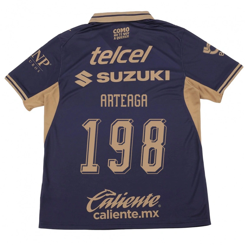 Danxen Bambino Maglia Edwin Arteaga #198 Viola Marrone Kit Gara Home 2026/27 Maglietta
