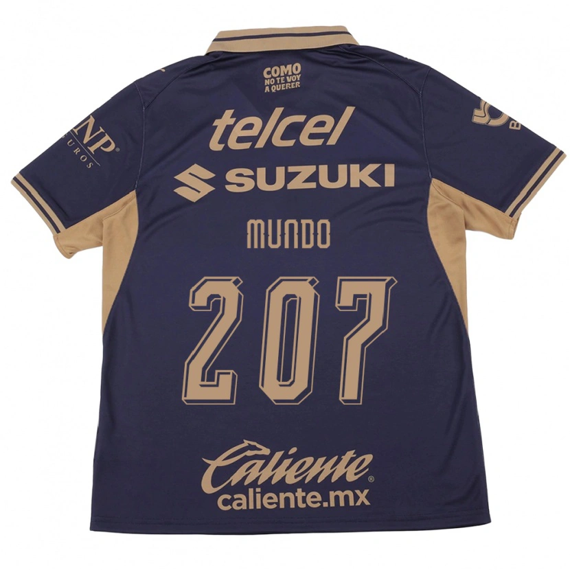 Danxen Bambino Maglia César Mundo #207 Viola Marrone Kit Gara Home 2026/27 Maglietta