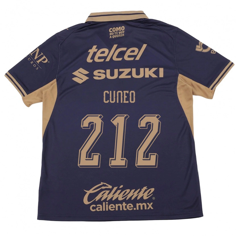 Danxen Bambino Maglia Kevin Cuneo #212 Viola Marrone Kit Gara Home 2026/27 Maglietta