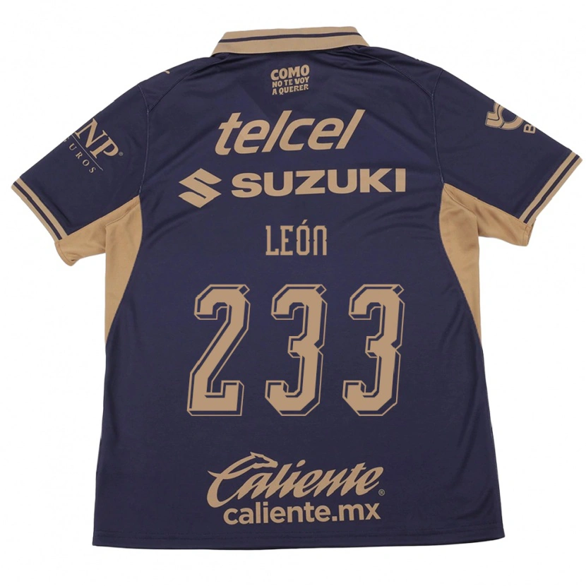 Danxen Bambino Maglia Andryk León #233 Viola Marrone Kit Gara Home 2026/27 Maglietta