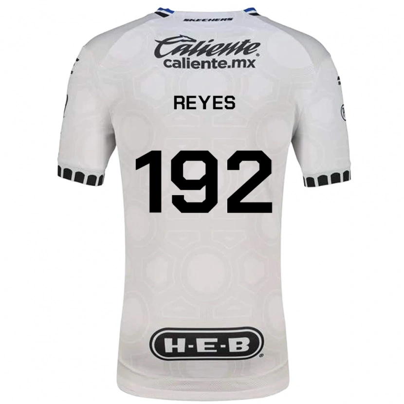 Danxen Bambino Maglia Emiliano Reyes #192 Bianco Nero Blu Kit Gara Home 2026/27 Maglietta