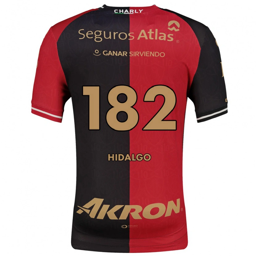 Danxen Bambino Maglia Óscar Hidalgo #182 Rosso Nero Marrone Kit Gara Home 2026/27 Maglietta