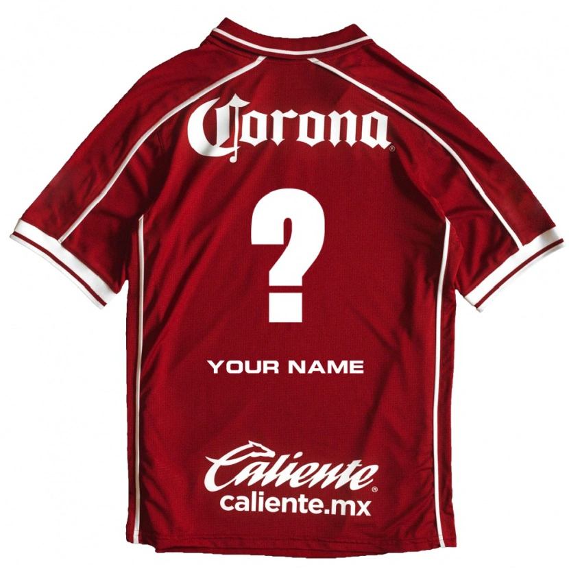 Danxen Bambino Maglia Il Tuo Nome #0 Bianco Rosso Kit Gara Home 2026/27 Maglietta