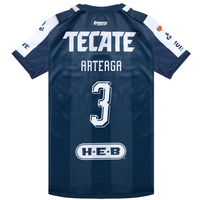 Danxen Bambino Maglia Gerardo Arteaga #3 Bluinchiostro Bianco Rosso Kit Gara Home 2026/27 Maglietta