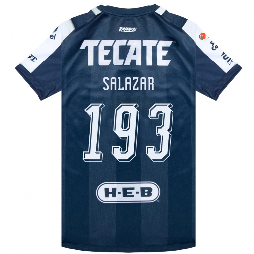 Danxen Bambino Maglia Jofran Salazar #193 Bluinchiostro Bianco Rosso Kit Gara Home 2026/27 Maglietta