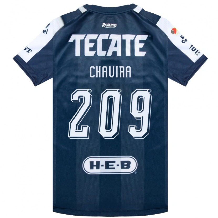 Danxen Bambino Maglia Diego Chavira #209 Bluinchiostro Bianco Rosso Kit Gara Home 2026/27 Maglietta